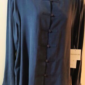 Silk blouse, NWT
